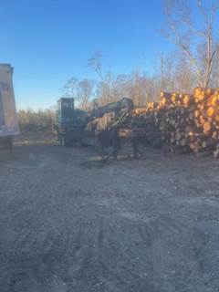 Timberjack 430 Log Loader - CTR Delimber