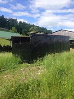 Custom Built Brush Box Log Trailer