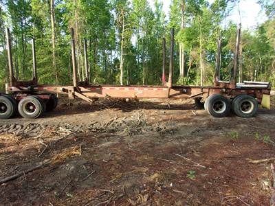 Fontaine 40' Log Trailer