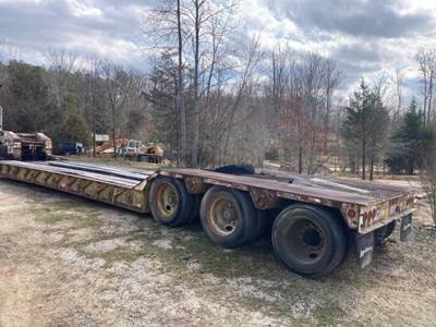 1997 Eager Beaver 55 Ton Detach Lowboy Trailer