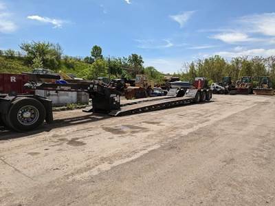2021 Load King 55TON Lowboy Trailer
