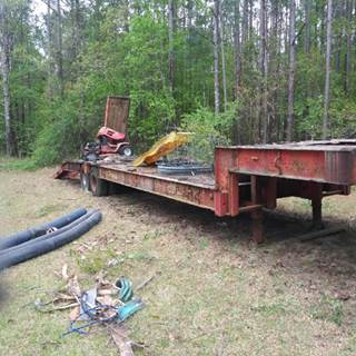 Tandem Axle Gooseneck Trailer