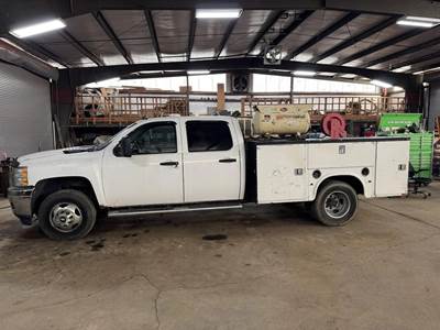 2013 Chevrolet Silverado 3500 Crew Cab Mechanic / Service Truck