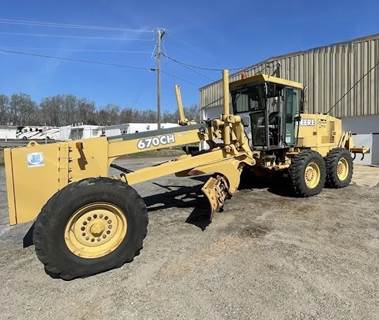 2002 John Deere 670CH II Motor Grader