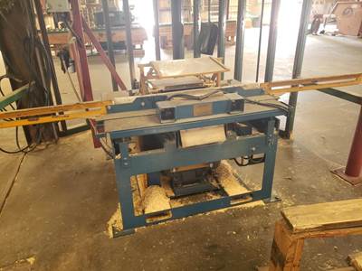 Baker Stringer Notcher Pallet Notcher