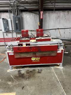 Go Fast Double Head Pallet Notcher