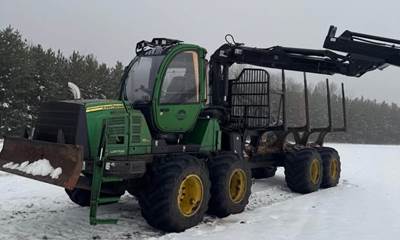 2010 John Deere 1010E Forwarder