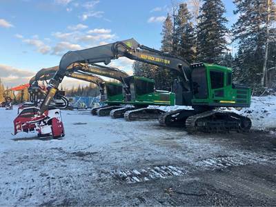 2019 John Deere 2154G Logging Processor - Waratah Processor