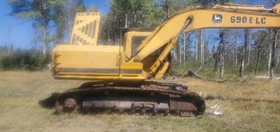 John Deere 690E LC Logging Processor - Waratah 620 Processor
