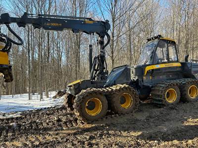 2023 Ponsse Ergo 8W Logging Processor