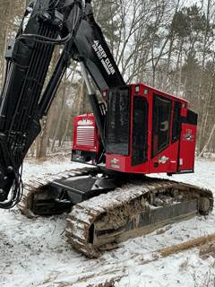2017 TimberPro TN725C Logging Processor - JP Skidmore CF22 Processor