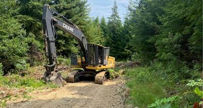 2003 John Deere 2554 Road Builder Excavator