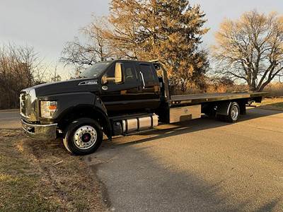 2019 Ford F-650XL SUPER DUTY EXTENDED CAB Extended Cab Rollback Tow Truck - Jerr-Dan Rollback Towing Body