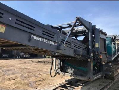 2016 Powerscreen Warrior 1800 Screening Plant