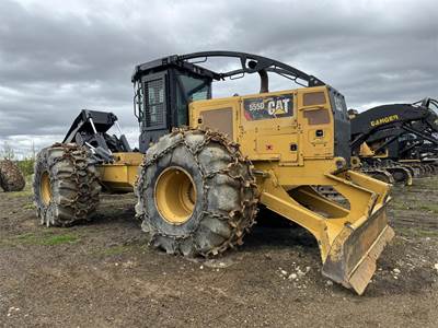 2015 Caterpillar 555D Skidder - Grapple