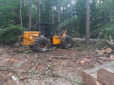 John Deere 540B Skidder