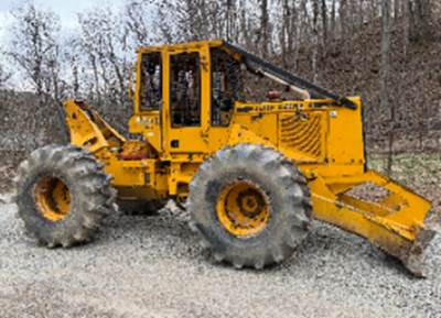 John Deere 540E Skidder