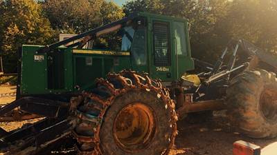2014 John Deere 748H Skidder For Sale - Blowing Rock, NC - Carolina ...