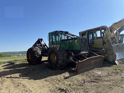 2008 John Deere 748H Skidder - Grapple