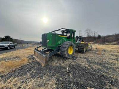 2022 John Deere 768L-II Skidder For Sale, 980 Hours | Northeast, NC ...