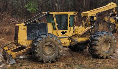 2011 Tigercat 620D Skidder