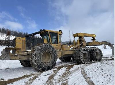 2017 Tigercat 635G Skidder