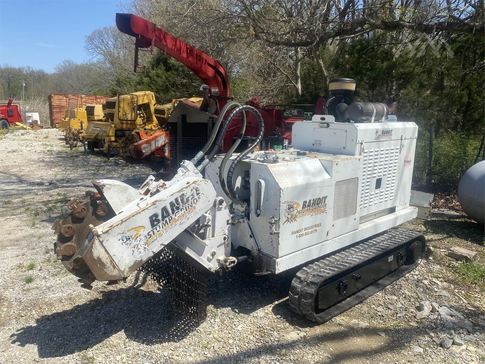 2011 Bandit 2900T Stump Grinder 2290 Stump Grinder For Sale, 1,561 Hours Midwest, NC
