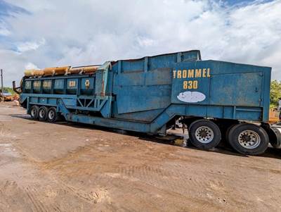 1995 Powerscreen Trommel-830 Trommel Screen