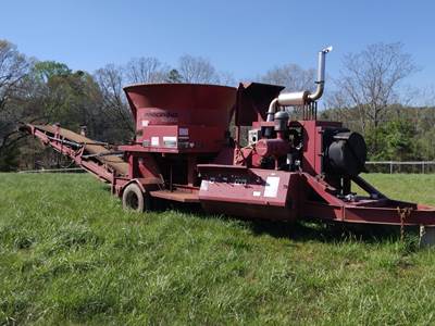 2001 Precision Husky Progrind 1000 Tub Grinder