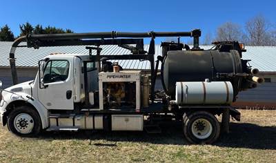 2017 Freightliner M2 106 Vacuum Truck - PipeHunter Jetting Machine