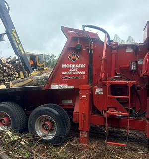 2022 Morbark 40/36 Towable Wood Chipper