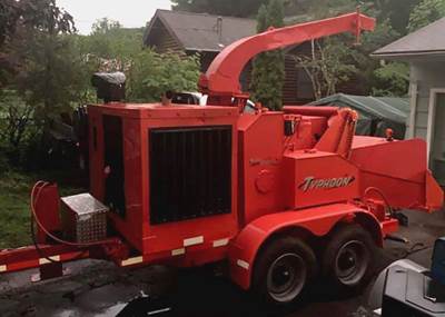 2008 Morbark Typhoon 20 Chipper