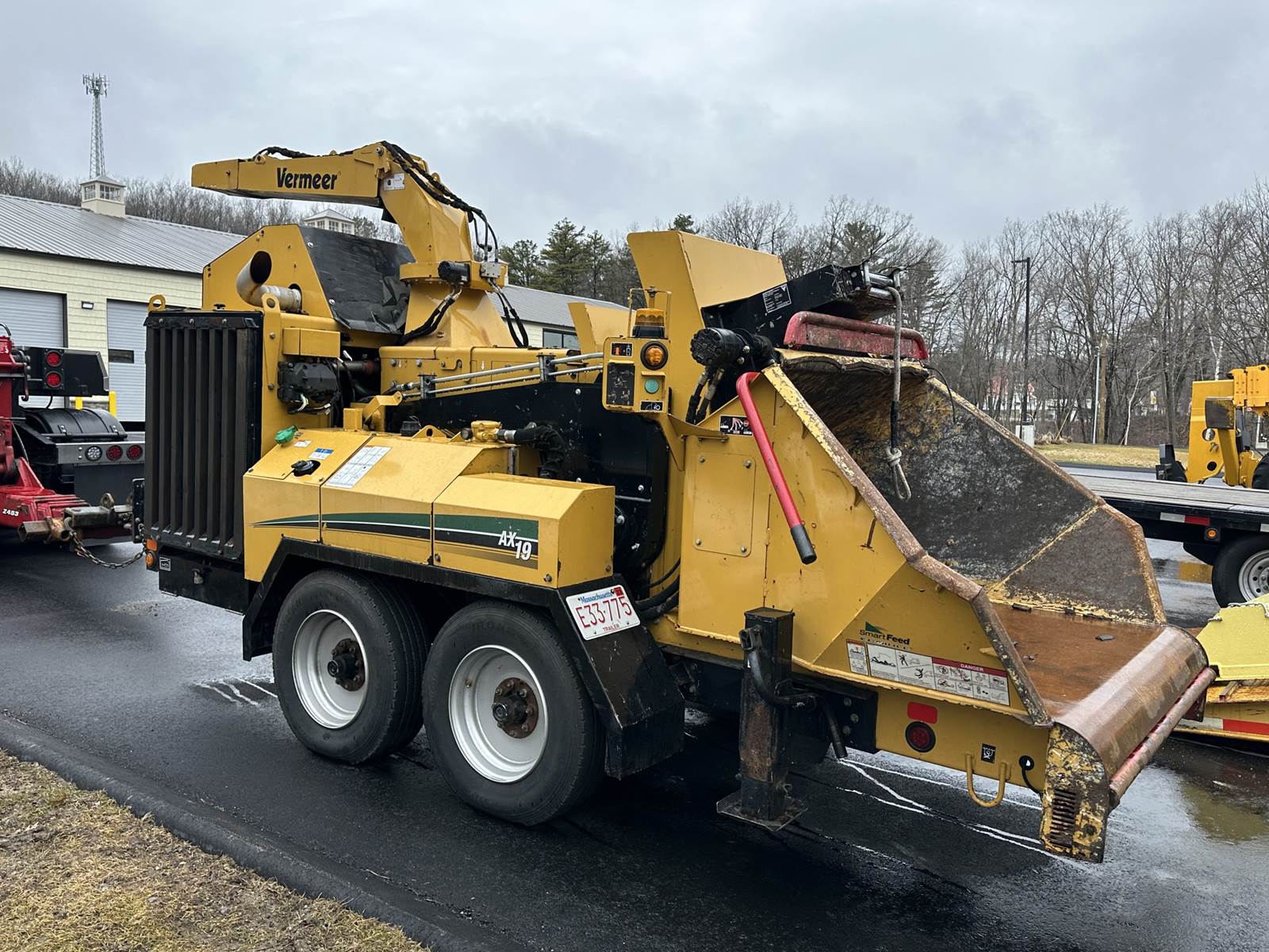 2019 Vermeer AX19 Chipper Winch For Sale, 2,492 Hours Northeast, NC