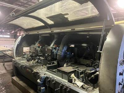 2004 Leadermac Hypermac 630 12 " Wood Moulder