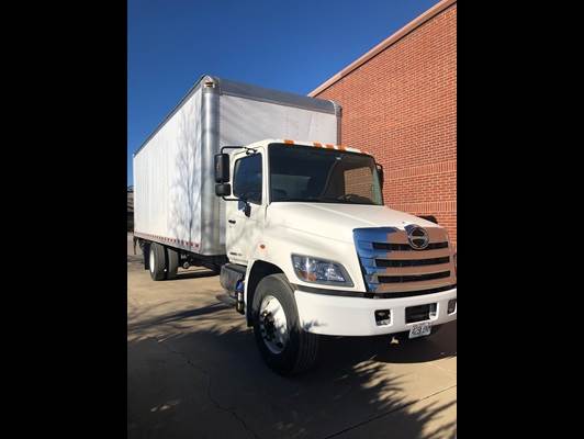 2015 Hino 268a Box Truck 26ft Box 3000 Mason Lift Gate Under