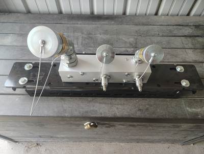 3 line Wet Kit Plate | Feed Trailer | Log Trailer | Built in Relief Valves |