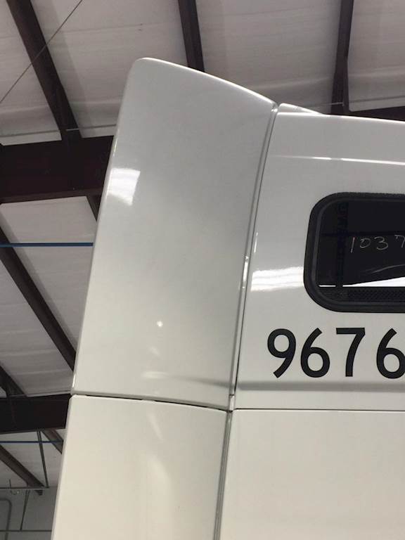 Driver side WITH install kit 6 inch LED 2012 Volvo VNL670 SLEEPER Side Roof mount spotlight -Black