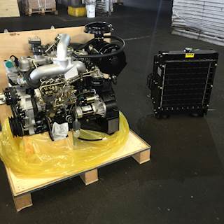 2022 Isuzu 4JB1 Engine and Radiator Package
