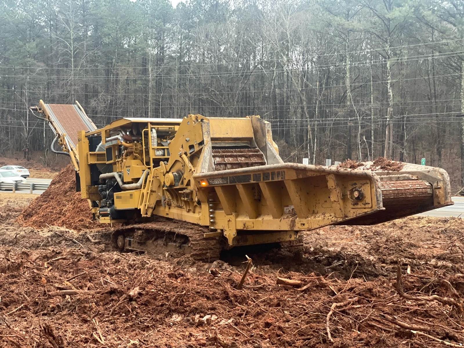 2022 Vermeer HG6800TX Horizontal Grinder For Sale, 1,398 Hours Smyrna