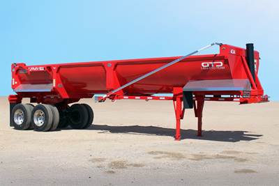 2026 IRON LITE Half Round End Dump Trailer
