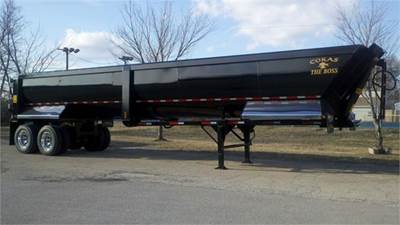 2026 Coras Boss End Dump Trailer