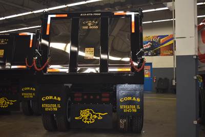 2026 Coras Boss End Dump Trailer