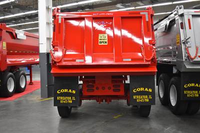 2026 Coras Predator End Dump Trailer