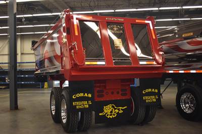 2026 Coras Predator End Dump Trailer