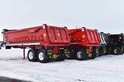 2026 Coras Predator End Dump Trailer