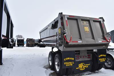 2026 Coras Predator End Dump Trailer
