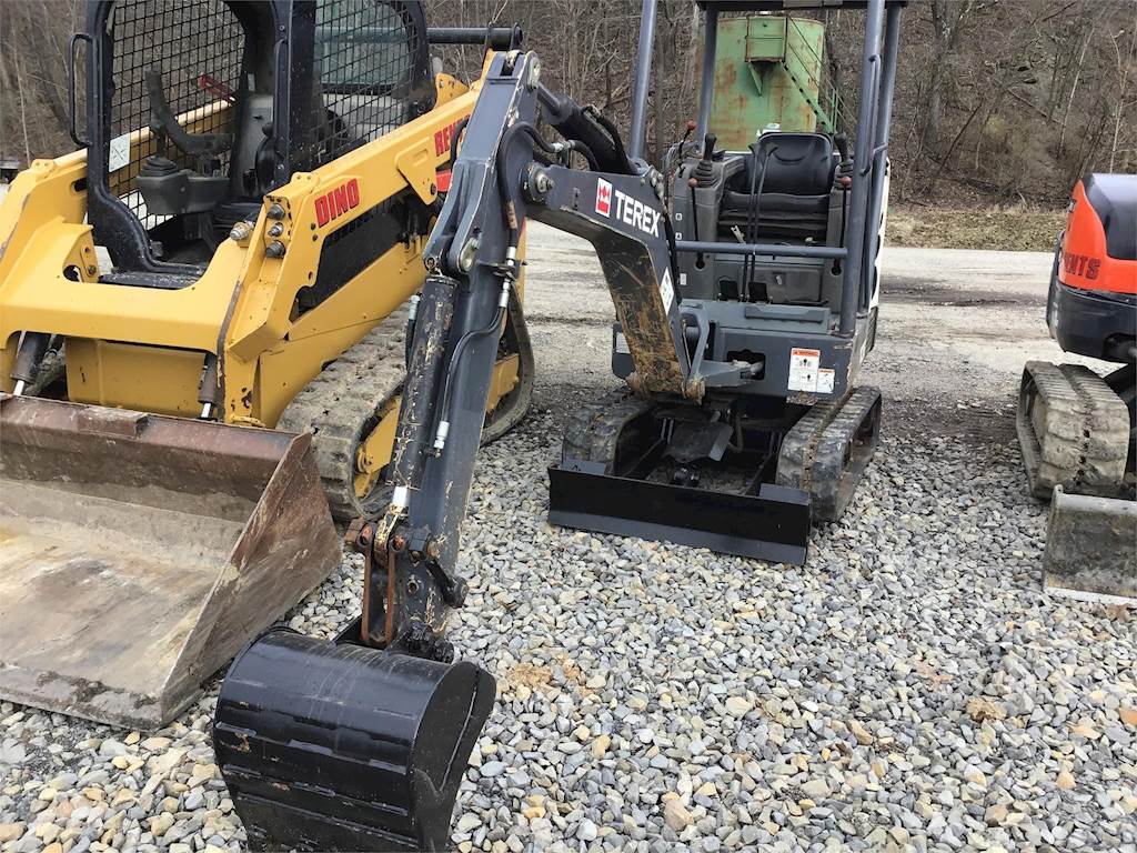 2014 Terex TC16 Mini Excavator For Sale, 1,200 Hours Cadiz, OH