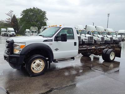 Ford F-550 Single Axle Cab & Chassis Truck - 300HP, 6 Speed Automatic