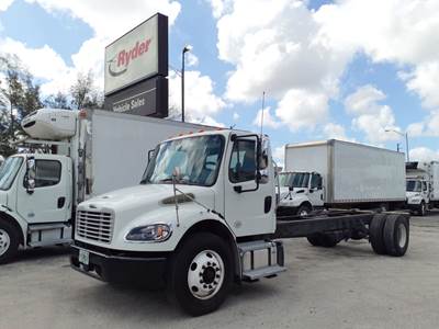 Freightliner M2 106 Single Axle Cab & Chassis Truck - 280HP, 6 Speed Automatic