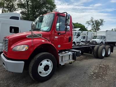 Freightliner M2 106 Tandem Axle Cab & Chassis Truck - 270HP, 6 Speed Automatic
